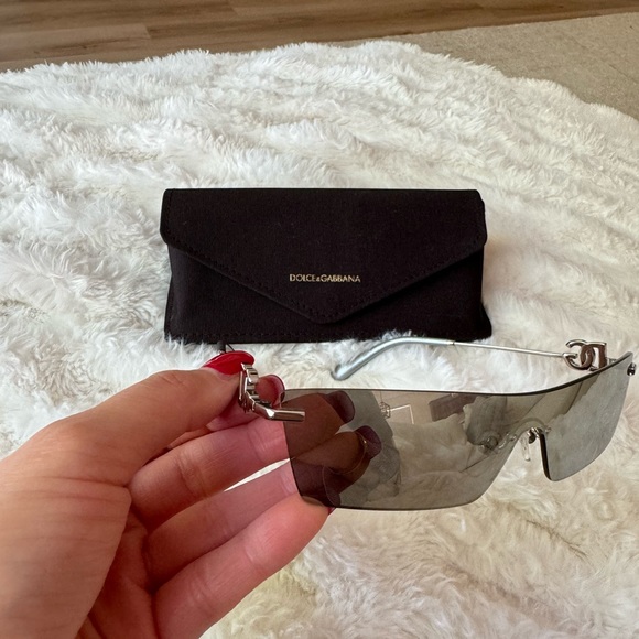 Dolce & Gabanna Silver Sunglasses - Picture 1 of 16